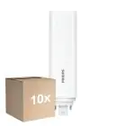 Confezione Multipack 10x Philips CorePro PL-T LED Bulbo HF 15W - 840 Bianco Freddo | 4-Pin - Sostitutiva 32W